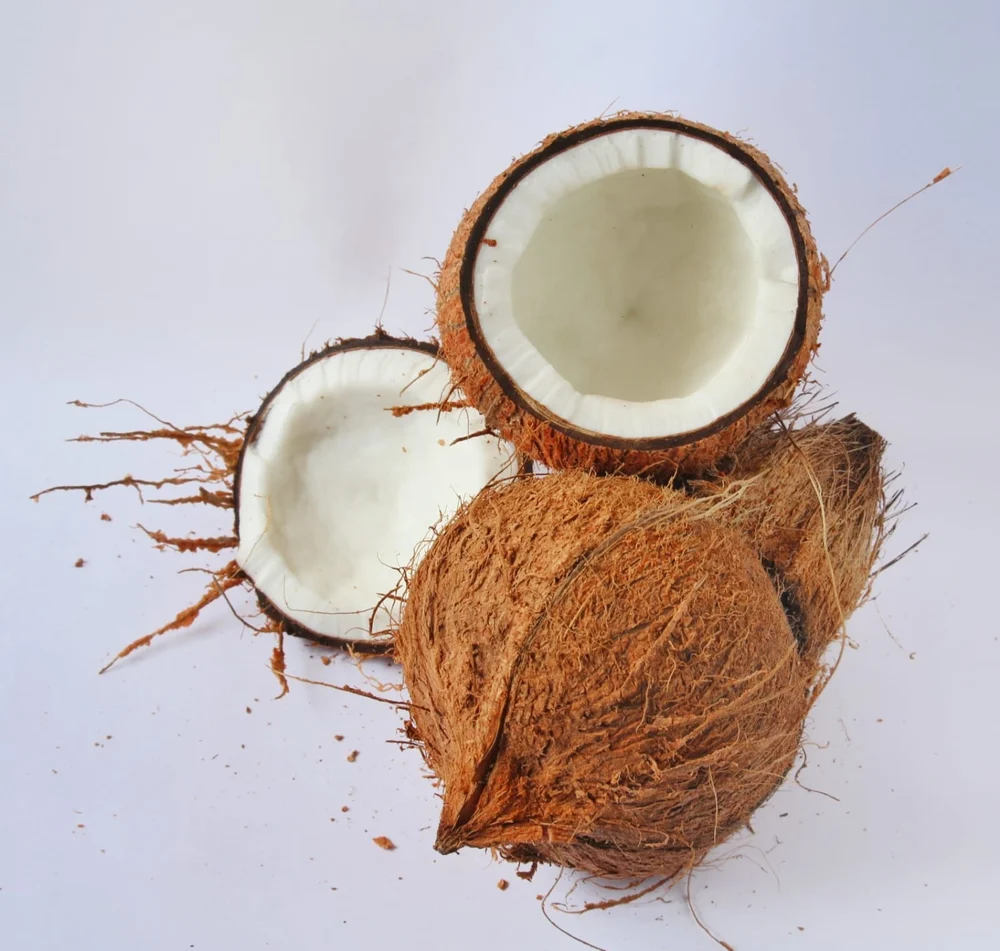 Semi-Husked Coconuts